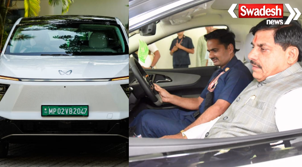 CM Mohan Yadav Electric Car