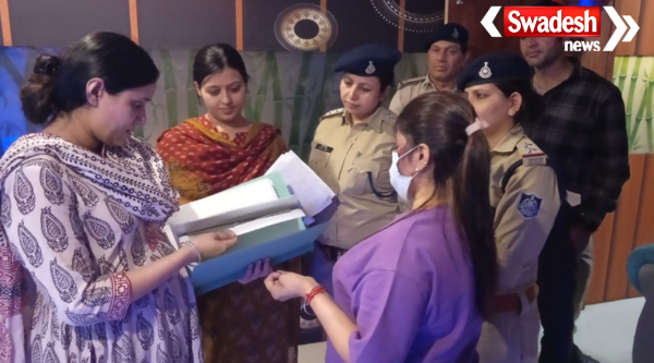 Gwalior Spa Center Police Raid