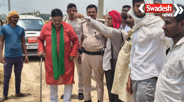 MP Sudama Prasad Arrah Visit
