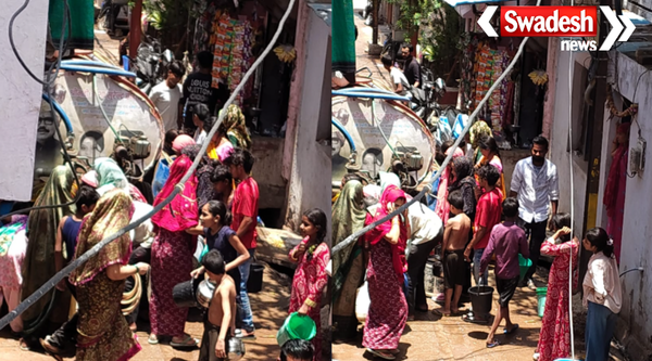 People in Gwalior yearn for every drop of water.