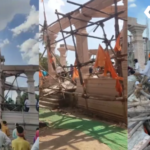 Parbhani Temple Pillar Collapse