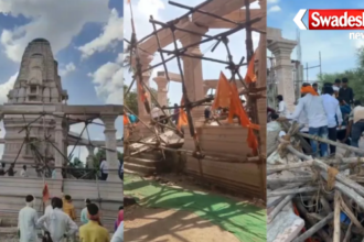 Parbhani Temple Pillar Collapse