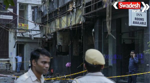 Delhi Malviya Nagar Hotel Fire Case