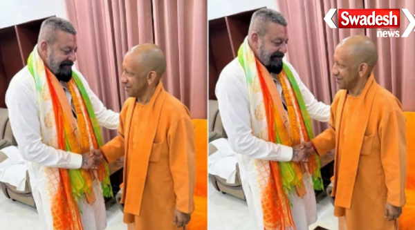 Sanjay Dutt meets CM Yogi Adityanath