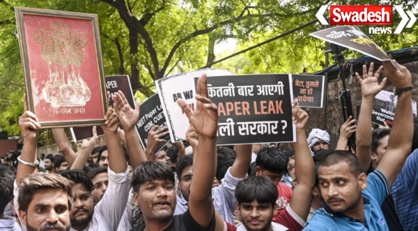 Cockroach Janta Party Paper Leak Protest