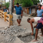 Sultanganj Deoghar Railway Overbridge Damage
