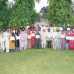 Saryu Roy Felicitates Students