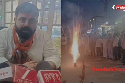 खाटूश्यामजी में यमुना जल समझौते पर भाजपा कार्यकर्ताओं का जश्न