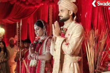 Cricketer Akash Deep Marriage Akshita Raj Varanasi