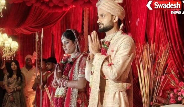 Cricketer Akash Deep Marriage Akshita Raj Varanasi