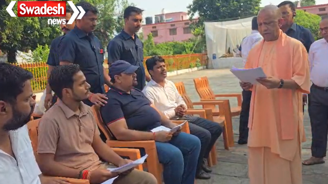 Gorakhpur CM Yogi Janta Darbar Saturday