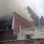 Agra Shoe Factory Fire Jagdishpura