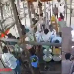 Temple Accident roof collapse mh parbhani