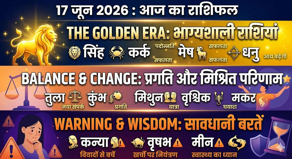 17 June 2026 Horoscope :