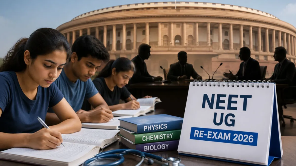 NEET Re Exam 2026 retest pressure on students