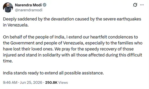 Venezuela Earthquake