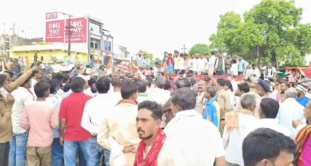 Gariaband Farmers Protest