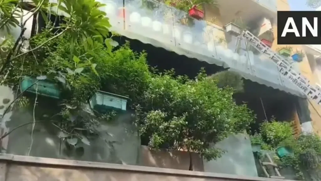 Delhi New Friends Colony Fire Accident