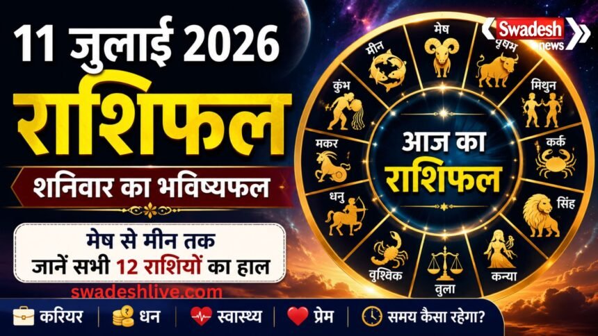 11 July 2026 Rashifal | आज का राशिफल 11 जुलाई 2026 | Daily Horoscope Hindi