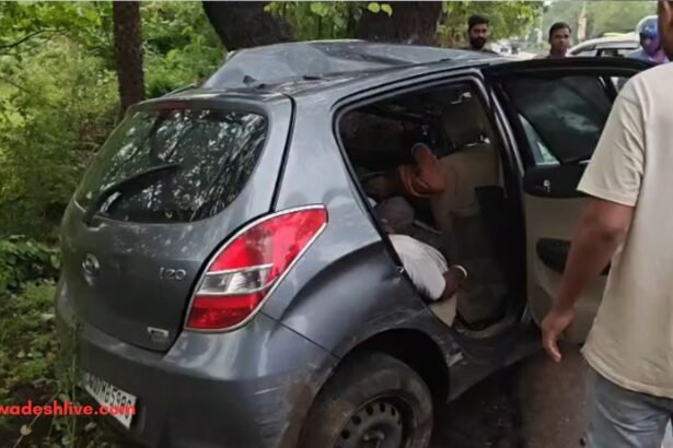Bhilai Road Accident