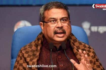 धर्मेंद्र प्रधान ने दिया इस्तीफा