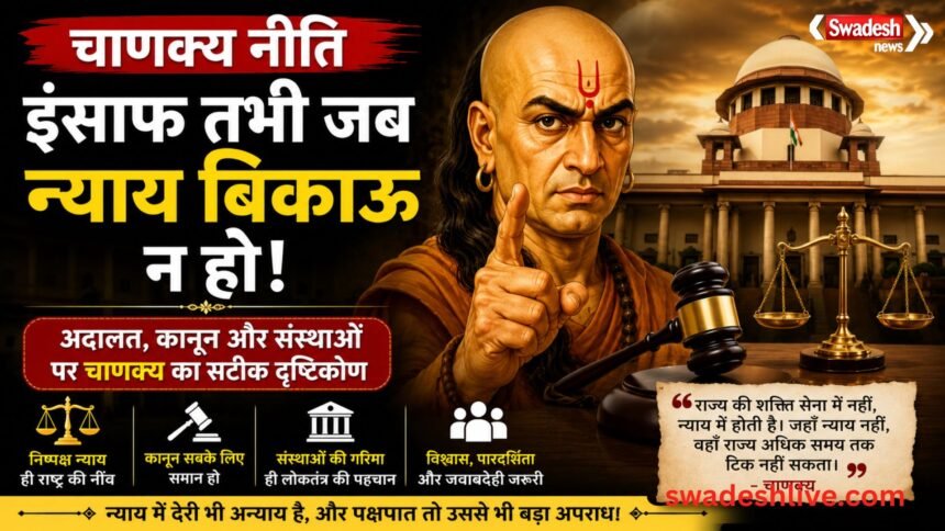 चाणक्य नीति: जब न्याय बिकने लगे, तब राज्य का पतन तय है