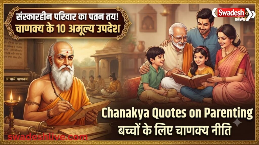आचार्य चाणक्य के 10 उपदेश: बच्चों के संस्कार से बनता है परिवार, समाज और राष्ट्र