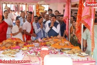 Dadaji Dhuniwale Dham visit cm mohan