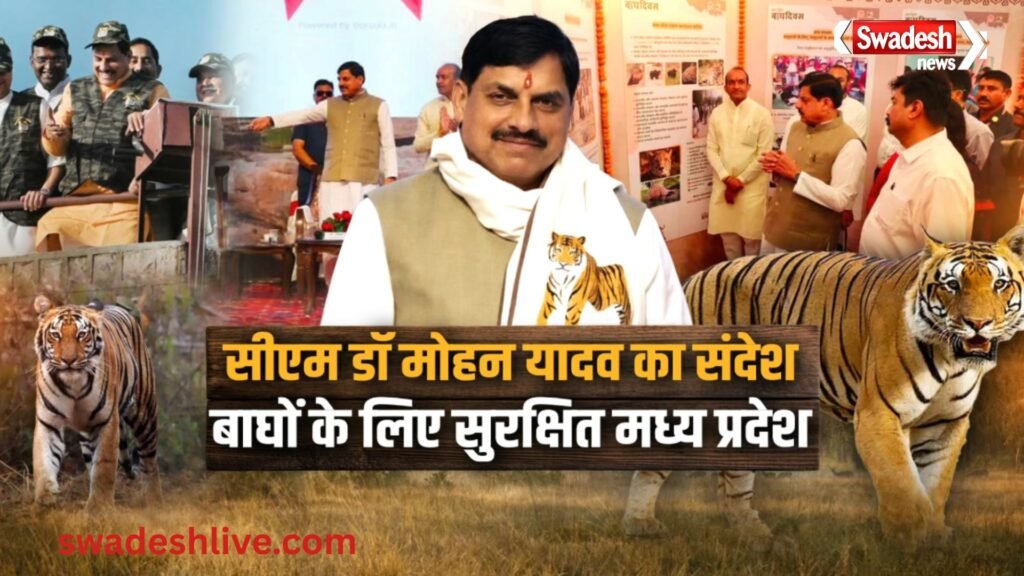 MP Tiger State की कहानी | CM मोहन यादव बोले- बढ़ रहा बाघों का कुनबा | International Tiger Day