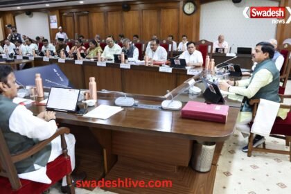 मुख्यमंत्री डॉ. मोहन यादव की अध्यक्षता में मध्य प्रदेश कैबिनेट बैठक में लिए गए महत्वपूर्ण निर्णय।
