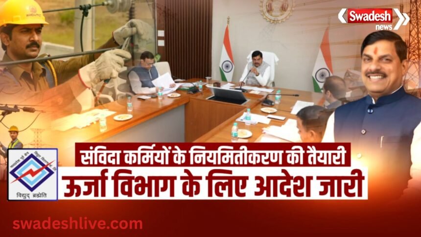 MP Electricity Contract Employees Regularization 2026