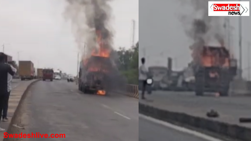 Morena Truck Fire