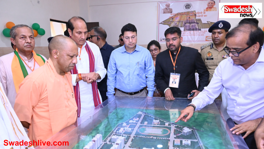 Yogi Adityanath PAC inspection