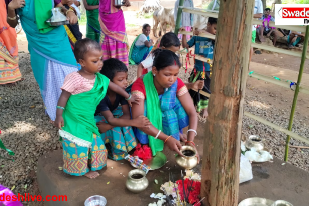 worship begins in Gardi village
