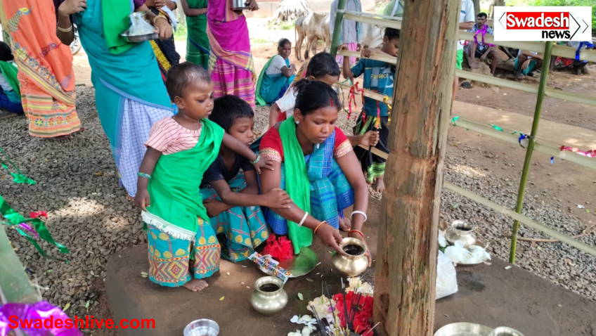 worship begins in Gardi village