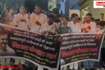 Supaul Congress Protest