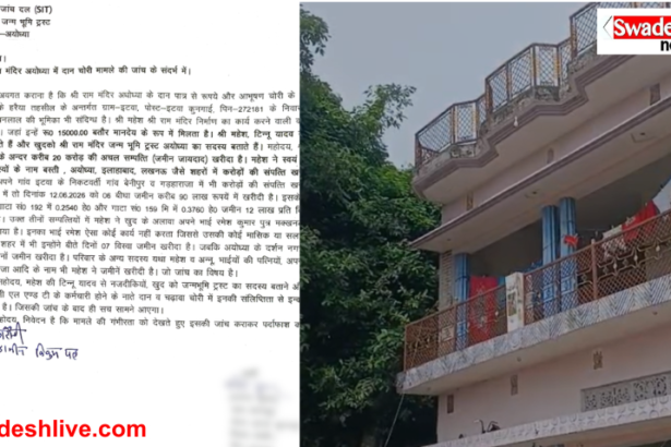 Ram Mandir Donation Case