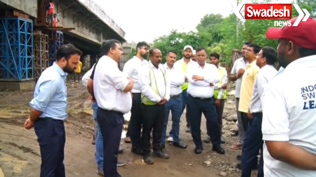Indore Musakhedi Overbridge Inspection