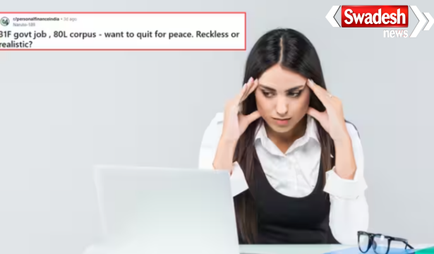 Reddit Post Woman Quit Government