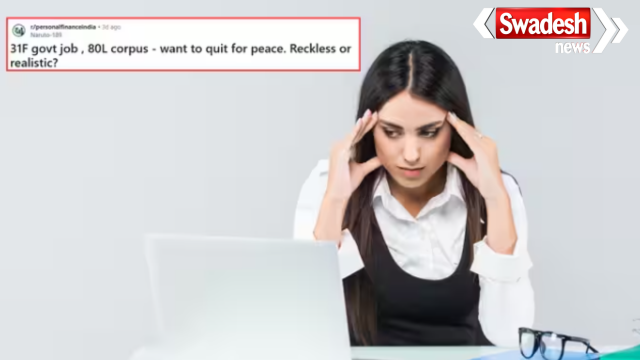 Reddit Post Woman Quit Government