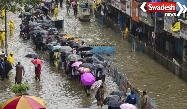 Mumbai Heavy Rain 5 Deaths