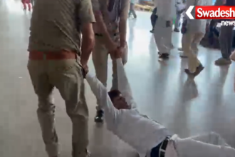 Agra Cantt RPF Deputy SS Fight Action