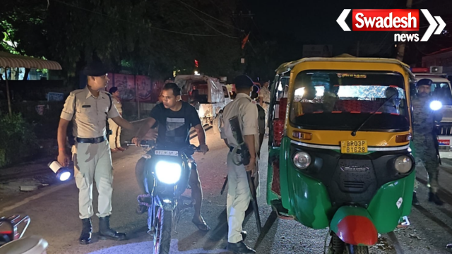 Bhojpur SP Midnight Surprise Inspection Ara