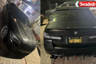 Lucknow Ashiyana Police BMW Cash Seizure 26 Lakh