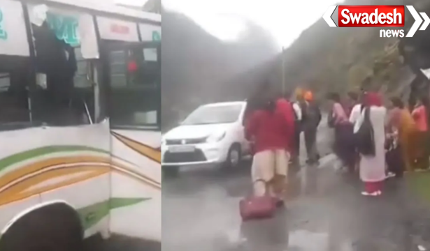 Chamba HRTC Bus Accident Landslide Himachal