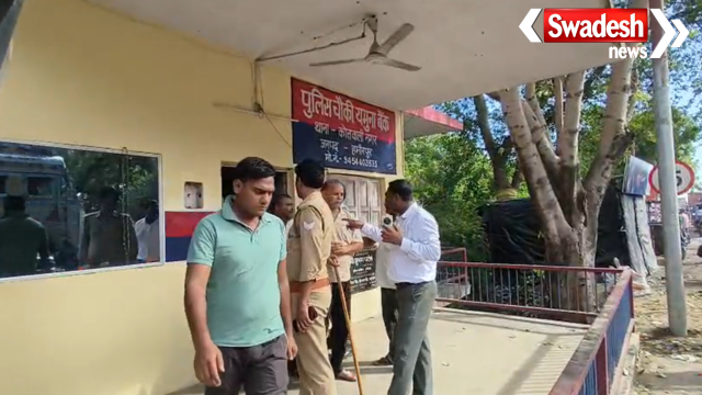 Hamirpur Police Sub Inspector Girish Mishra Theft Truck Driver