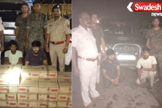 Bhojpur Excise Department Liquor Seized Mahindra Scorpio
