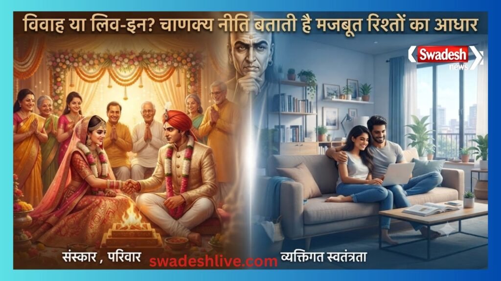 आचार्य चाणक्य की विवाह पर सीख: क्या लिव-इन रिलेशनशिप समाज और परिवार के लिए खतरा बन रहा है?