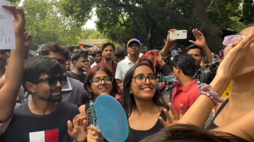Jantar Mantar gen z Student