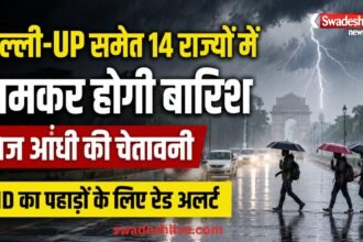 IMD Weather Update: दिल्ली-UP समेत 14 राज्यों में भारी बारिश, उत्तराखंड-हिमाचल में रेड अलर्ट